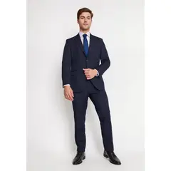 MAVIANNI - Traje Formal Básico Regular Twill Navy