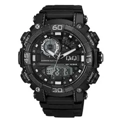 QYQ - Reloj gw87j010y hombre analogo digital sumergible 10 bar