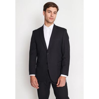 Imagen 2 del producto Traje Formal Básico Regular Twill Negro