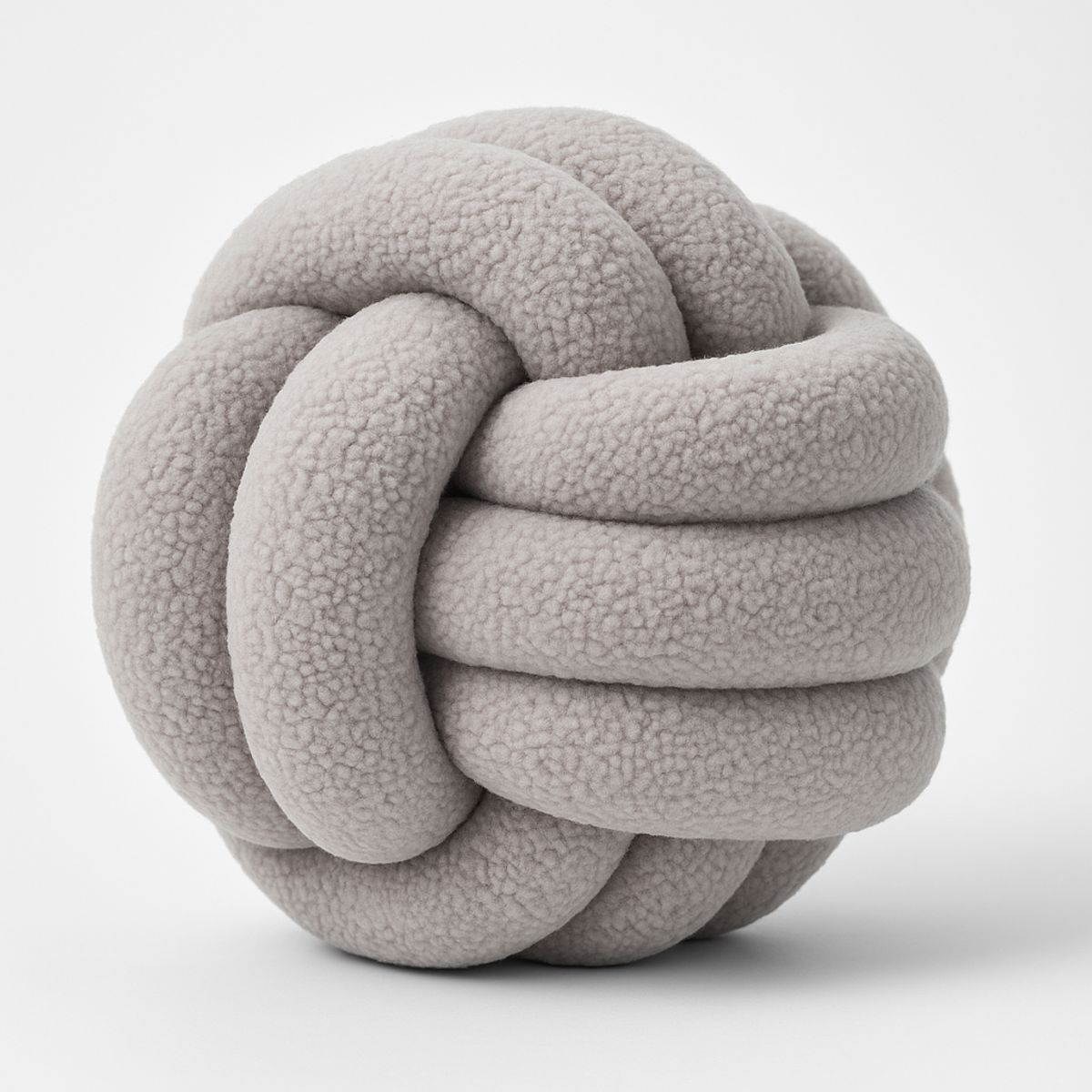 GENERICO - Cojín Nudo Gris Decorativo y Sofisticado para Hogar