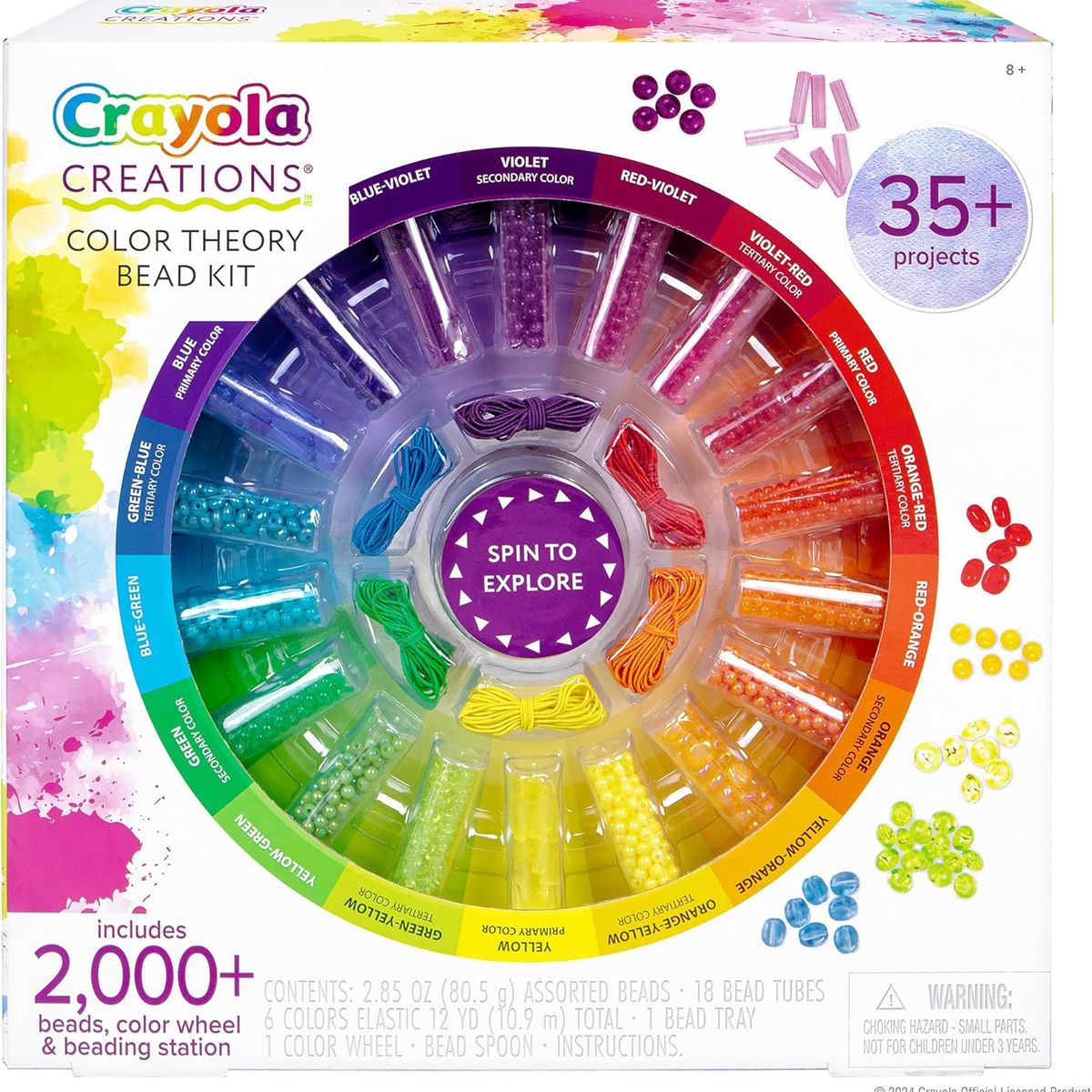 CRAYOLA - Set Para Hacer Pulseras +2000 Cuentas Fashion Angels