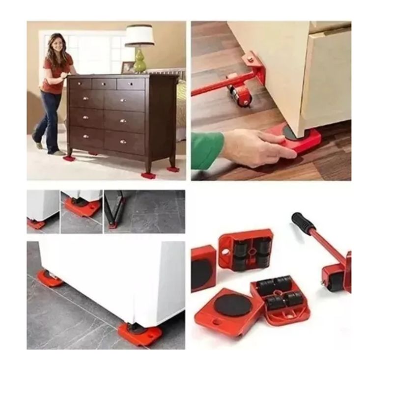 CARIBEE - Set Para Mover Artefactos Muebles Pesados Sin Esfuerzo Casa