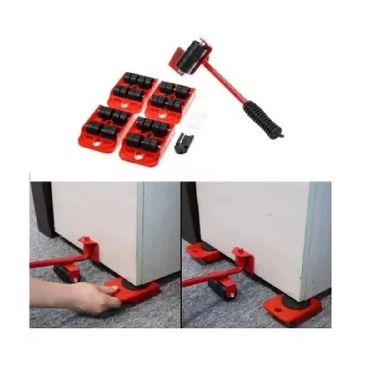 CARIBEE - Set Para Mover Artefactos Muebles Pesados Sin Esfuerzo Casa