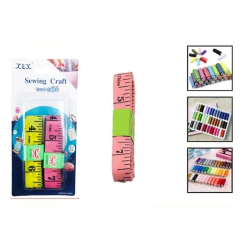 GENERICO - Set 6 Cintas Metricas Para Costura