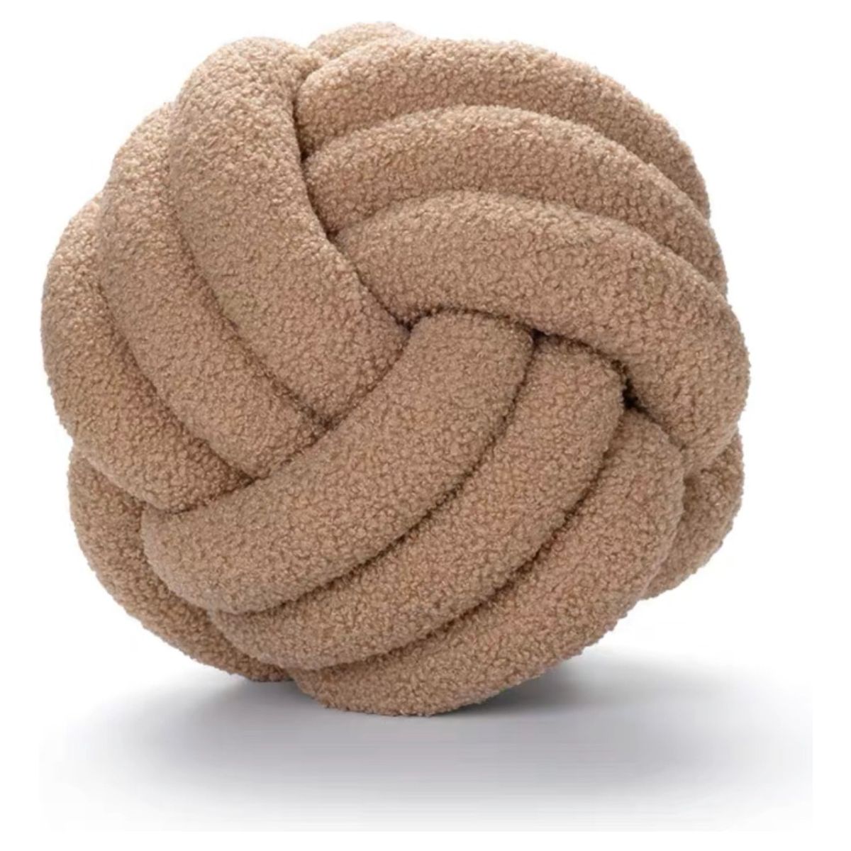 GENERICO - Cojín Decorativo Nudo Crema Toque Chic y Acogedor