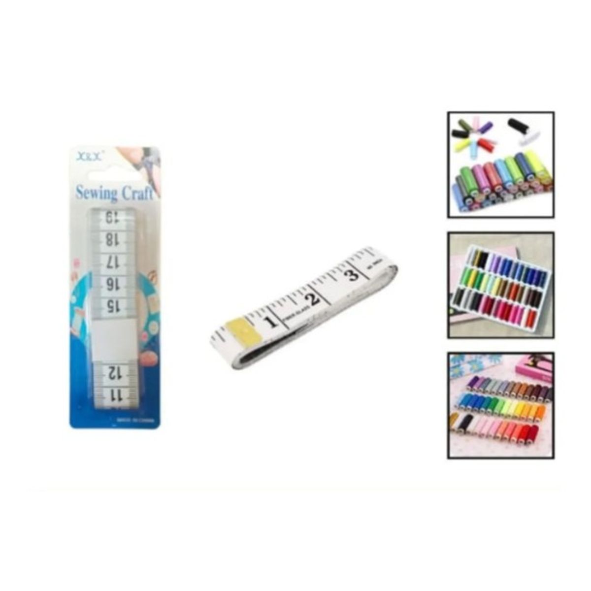 GENERICO - Set 3 Cintas Metricas Para Costura