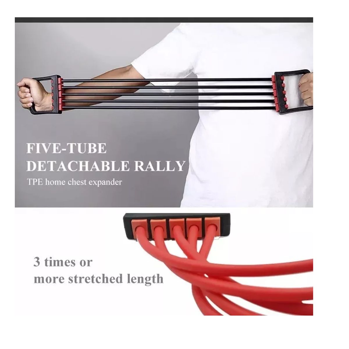 CARIBEE - Banda Elástica Para Ejercicios Brazos Espalda Resistencia