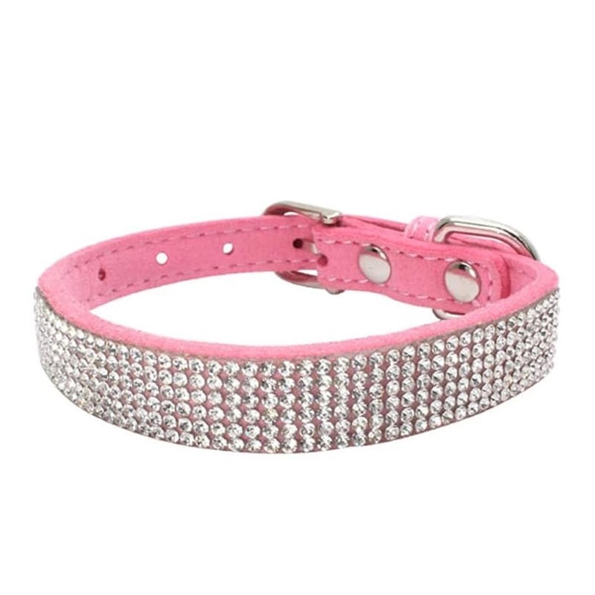GENERICO - Collar con Brillantes para Perritas peque¤as o Gatas Glam S