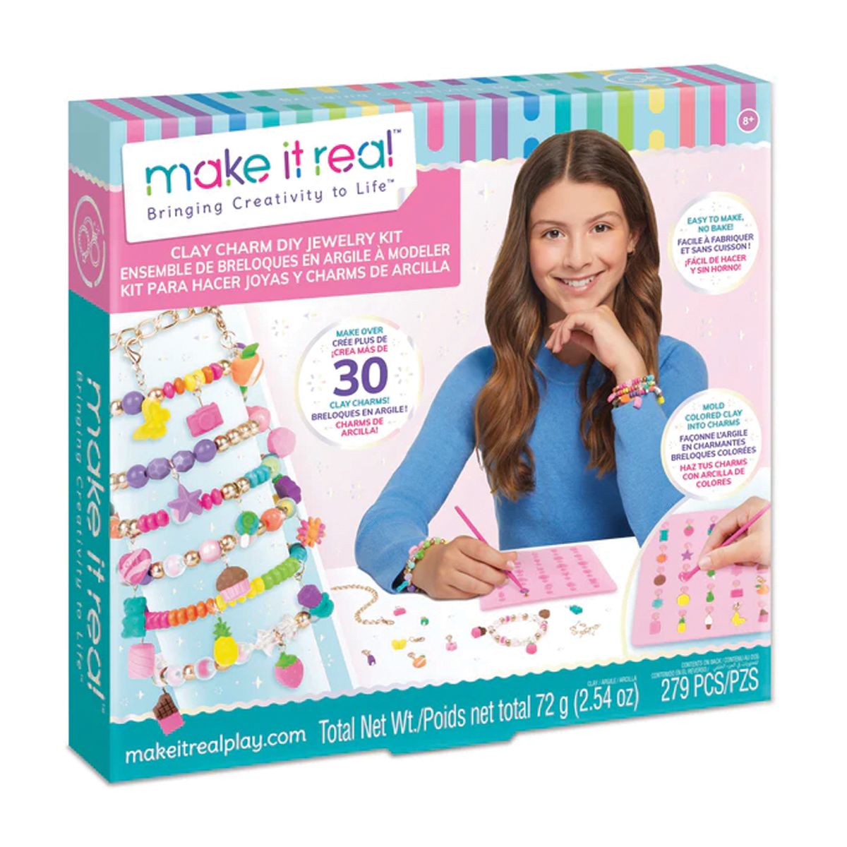 MAKE IT REAL - Pulseras con Amuletos de Arcilla Make It Real