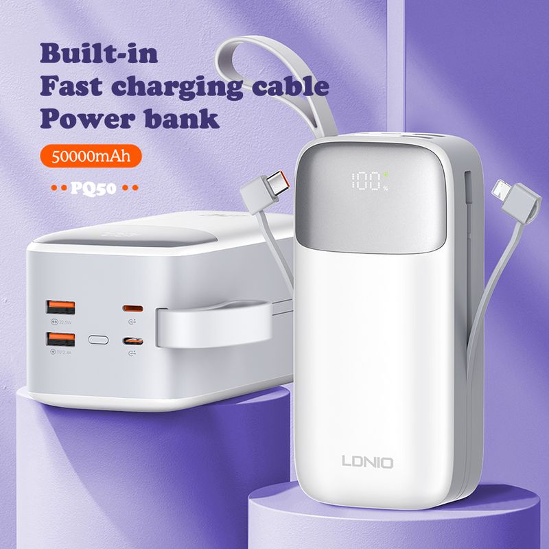 LDNIO - PowerBank Inalámbrica LDNIO PQ50