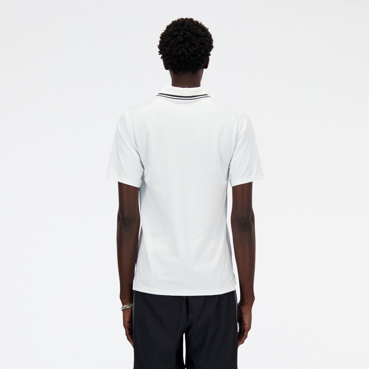 NEW BALANCE - Polera Hombre New Balance MT41402WT Blanco