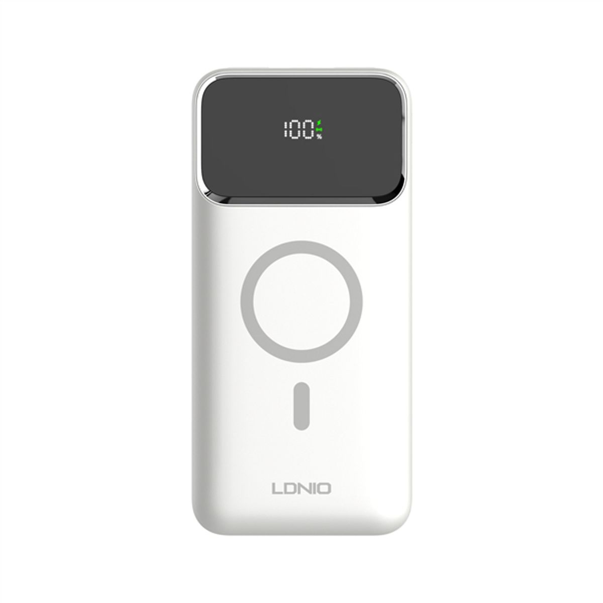 LDNIO - Power Bank Magnético 10000mAh con Carga Inalámbrica 15W y Pantalla LED LDNIO PQ12
