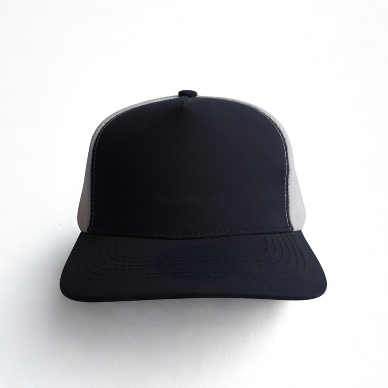 TRIPLE PLAY - Gorra Jockey Triple Malla Lisa Azul Marino