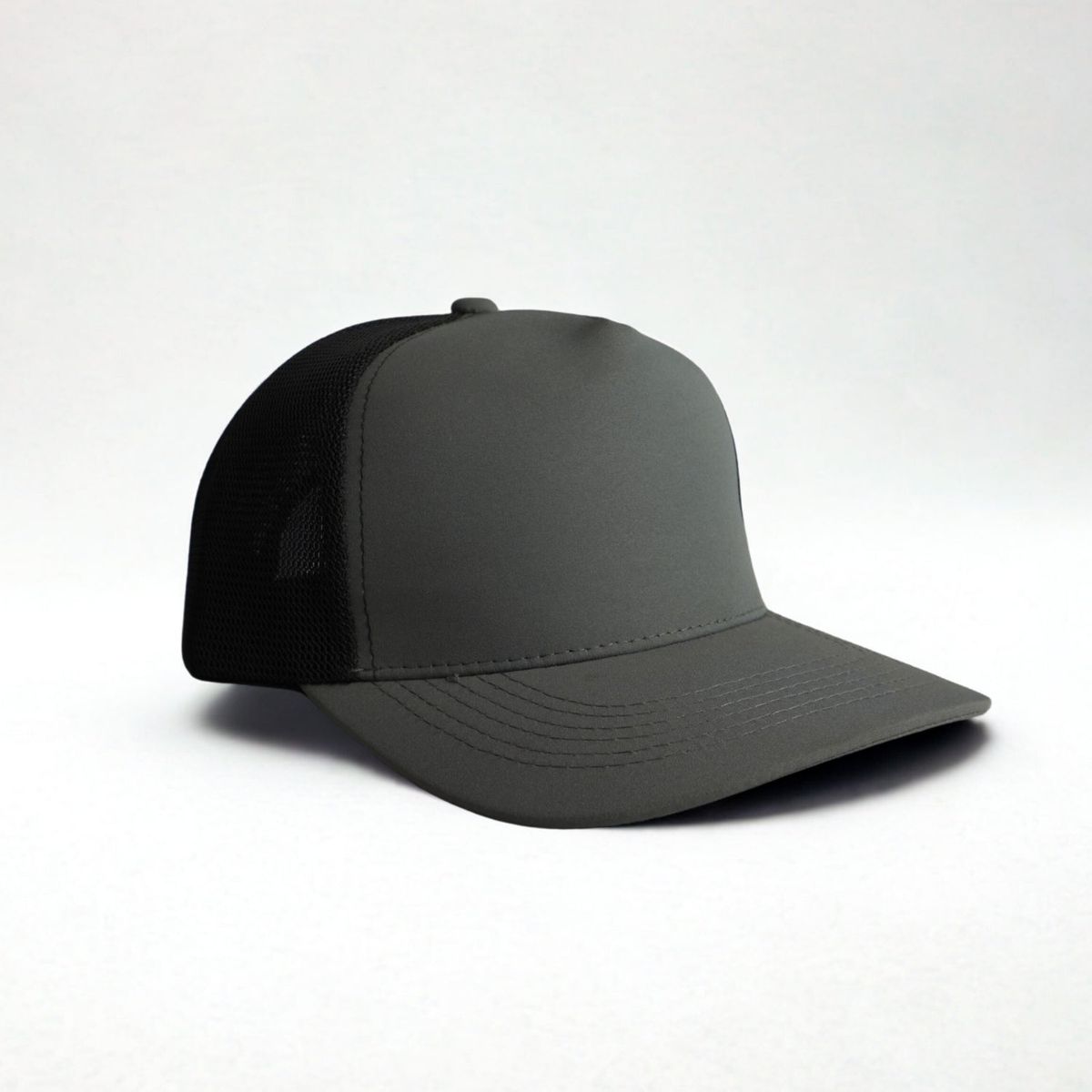 TRIPLE PLAY - Gorra Jockey Triple Malla Lisa Gris