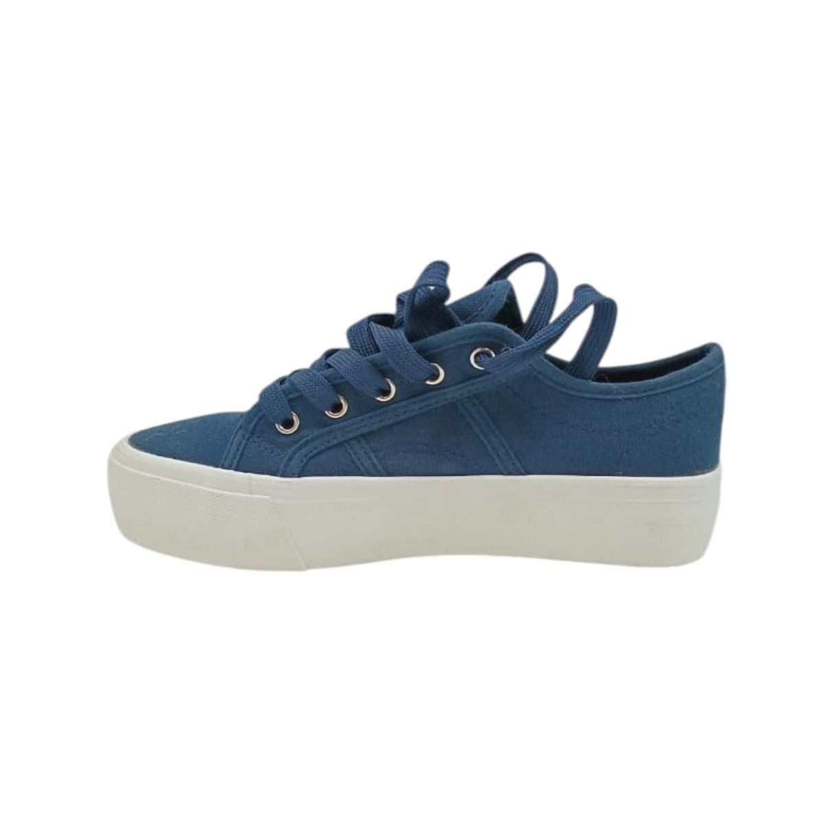HERIEL - Zapatilla Navy Plataforma Mujer