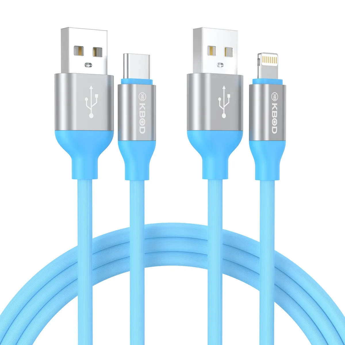 KBOD - Cable Para Carga y Datos Usb Para IP Kbod Cbo47 1 Metro 10W Azul