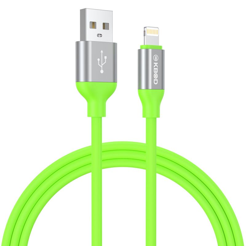 KBOD - Cable Para Carga y Datos Usb Para IP Kbod Cbo47 1 Metro 10W Verde