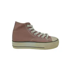 HERIEL - Zapatilla Rosa Textil Mujer