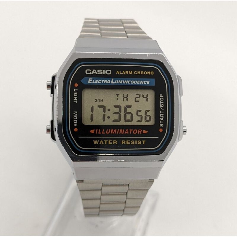 CASIO - RELOJ CASIO A168W-1 HOMBRE VINTAGE ILUMINATOR