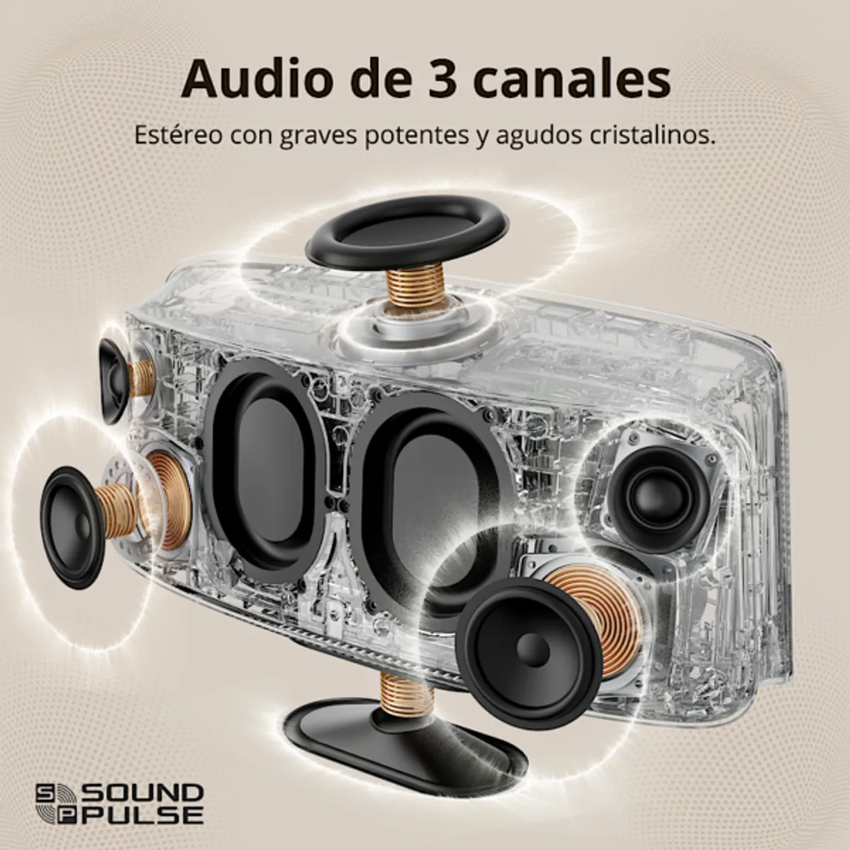 TRONSMART - Tronsmart Fiitune X30 Bluetooth Bocina 80w Audio Espacial