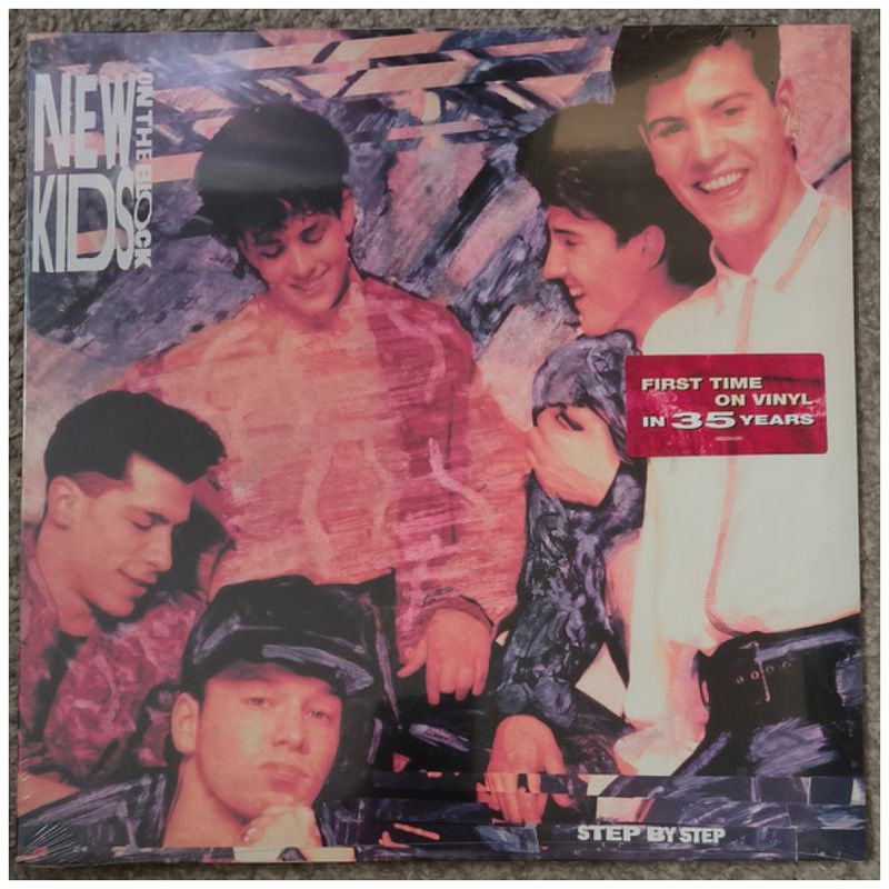 HITWAY MUSIC - NEW KIDS ON THE BLOCK - STEP BY STEP 35TH ANNIVERSARY EDITION 2025 - VINILO