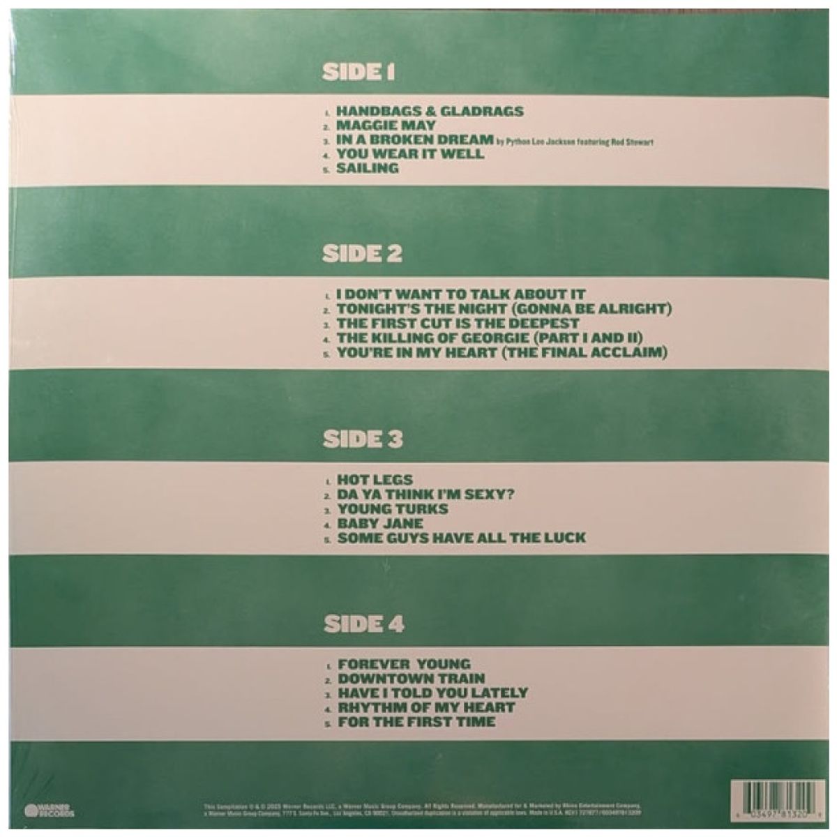 HITWAY MUSIC - ROD STEWARD - ULTIMATE HITS 2LP 2025 - VINILO