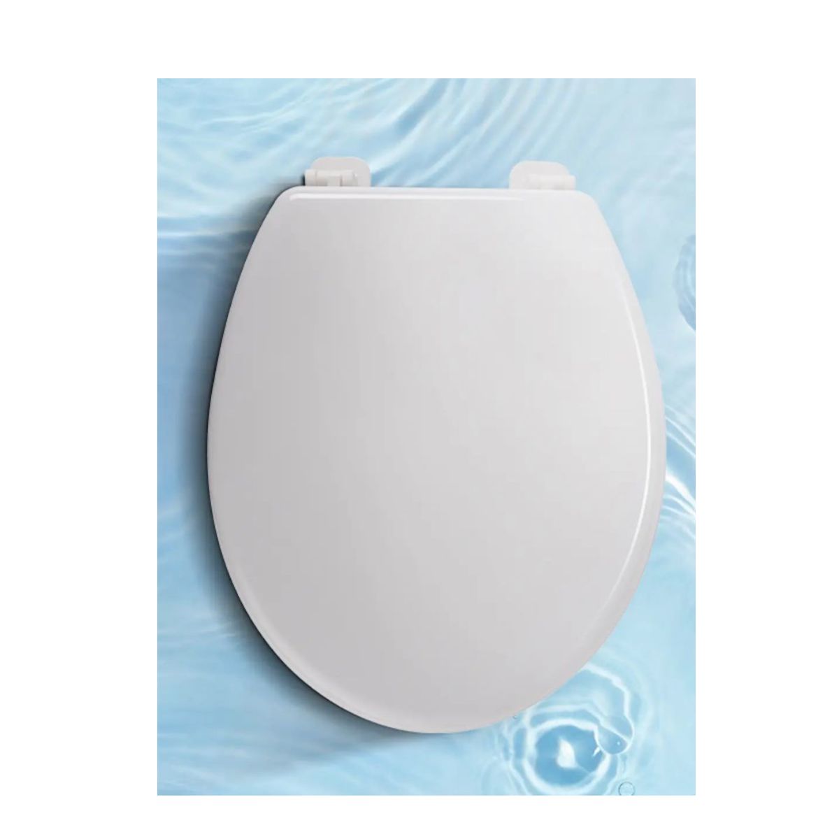 CARIBEE - Tapa de Inodoro Baño WC Asiento Blanca