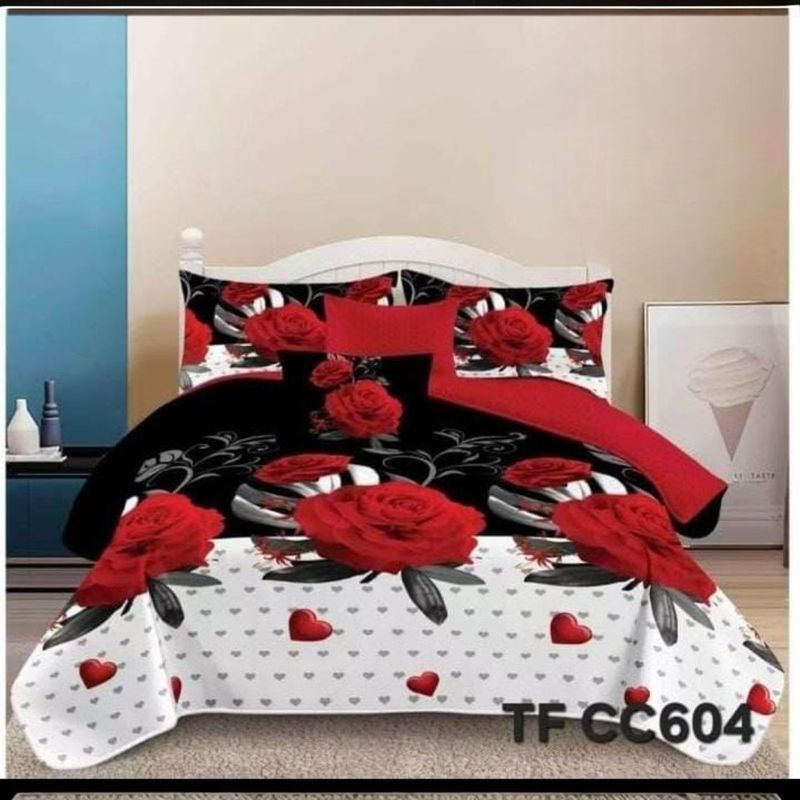 ANGELES DEL HOGAR - CUBRECAMA QUILT DE VERANO TF CON DISEÑO 2 PLAZAS