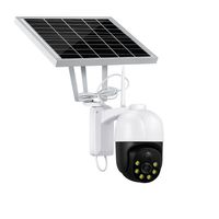 Cámara Seguridad Solar 360° WiFi IP con App y Visión Nocturna