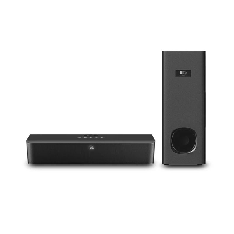 BLIK - BARRA DE SONIDO BLIK SOUNDBAR 2,1 CINEMA BASS SURREAL 80 NEGRO