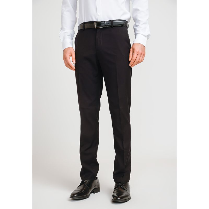PERRY ELLIS - Pantalón Hombre Formal Negro