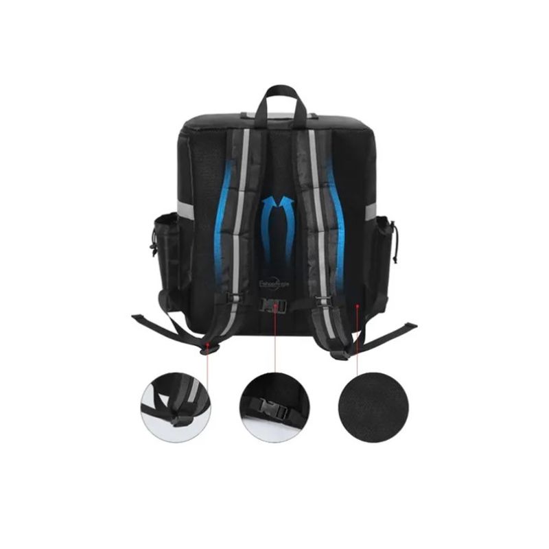 OFERTABKN - Mochila Térmica Para Delivery Repartidor Multifuncional