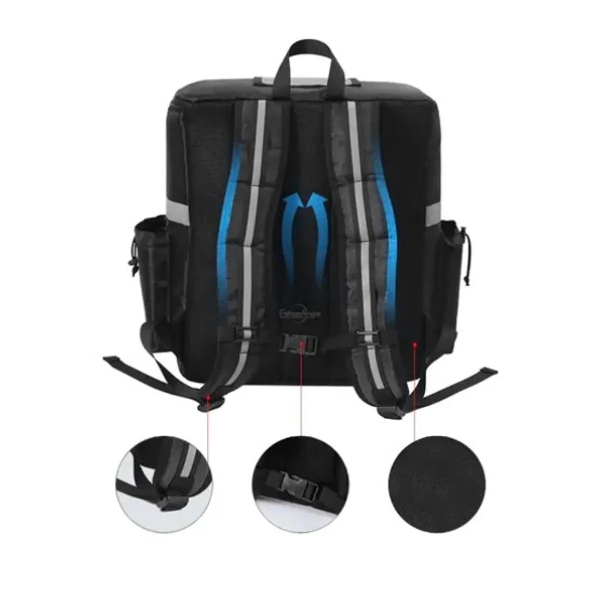 OFERTABKN - Mochila Térmica Para Delivery Repartidor Multifuncional