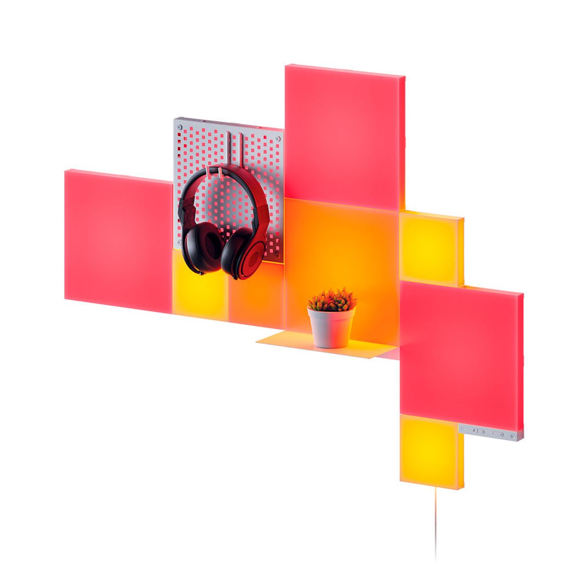 NANOLEAF - Nanoleaf Combo Blocks XL Smarter Kit - Pack de 10