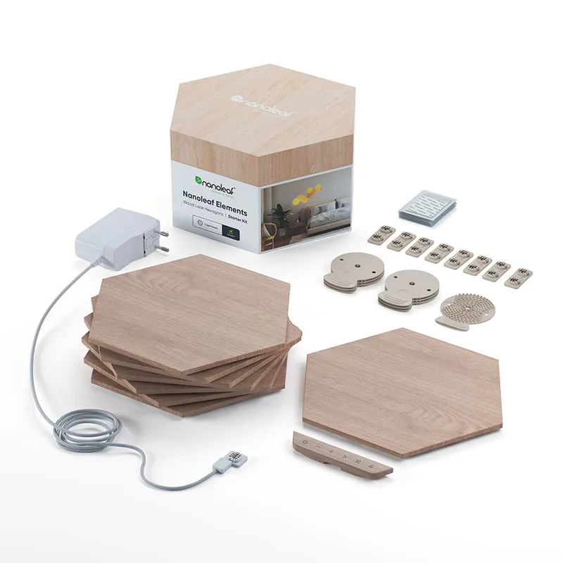 NANOLEAF - Nanoleaf Elements Hexagons Starter Kit - Pack de 7