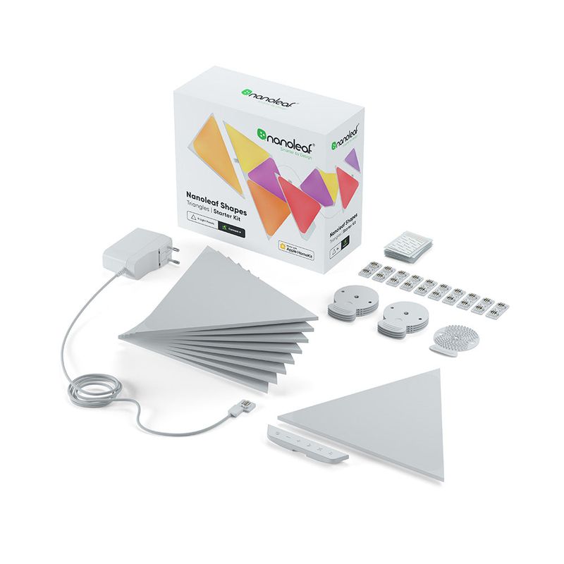 NANOLEAF - Nanoleaf Shapes Triangles Starter Kit - Pack de 9