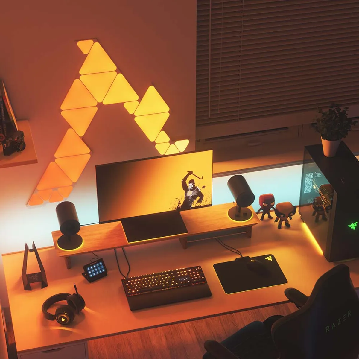 NANOLEAF - Nanoleaf Shapes Triangles Starter Kit - Pack de 9
