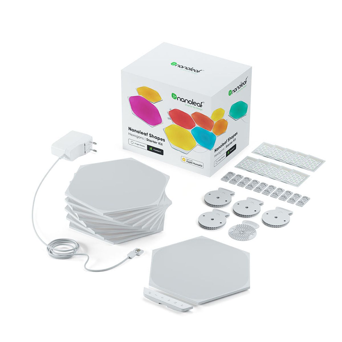 NANOLEAF - Nanoleaf Shapes Hexagon Starter Kit - Pack de 9