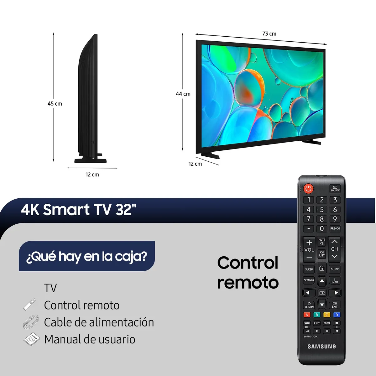 SAMSUNG - 32 HD H5000F Smart TV 2025