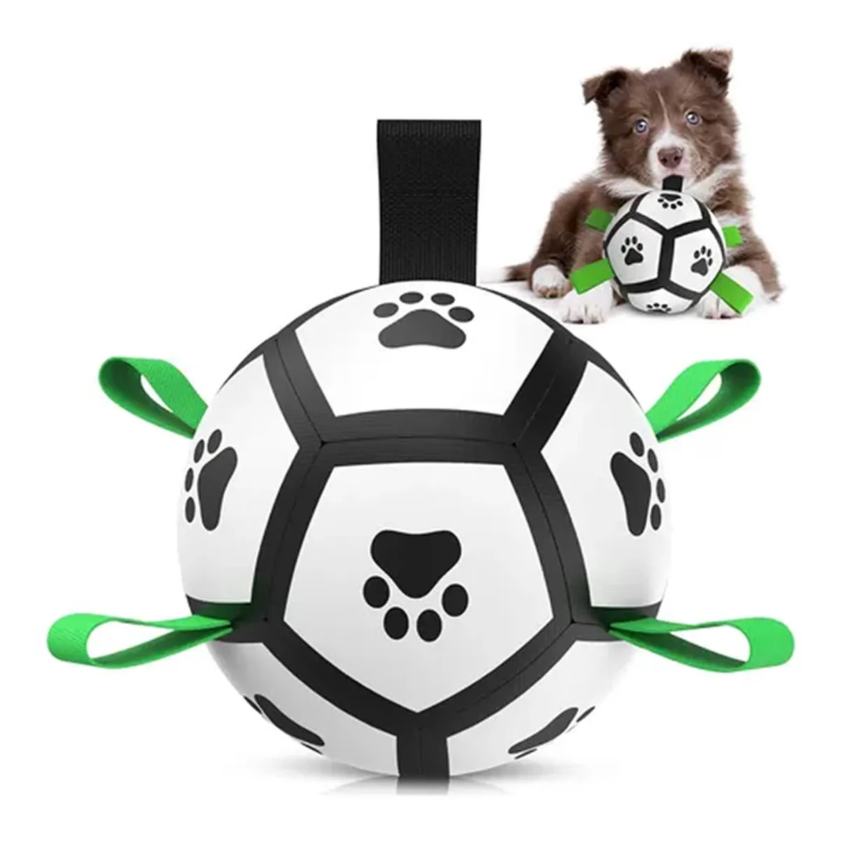 OFERTABKN - Pelota Para Perro Con Agarre Juguete Perro Pelota Perro 15cm