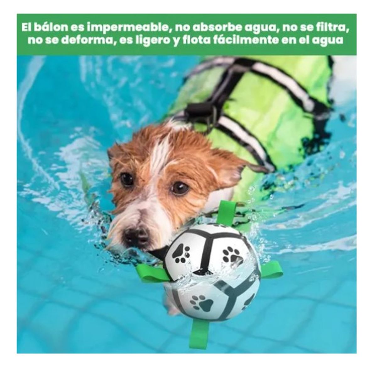 OFERTABKN - Pelota Para Perro Con Agarre Juguete Perro Pelota Perro 15cm