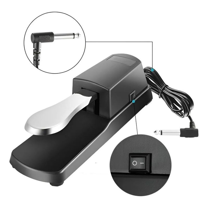SHOP EHOME BAG - Pedal De Sostenido De Piano Teclado De Pedal