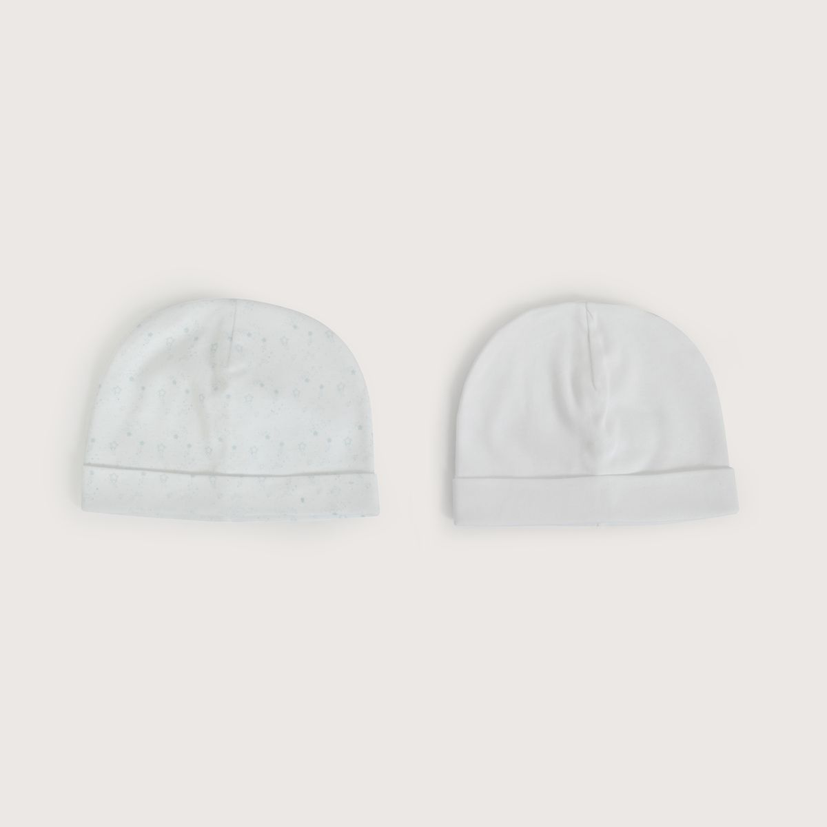 OPALINE - Pack de 2 gorros algodón de bebe niño 40703