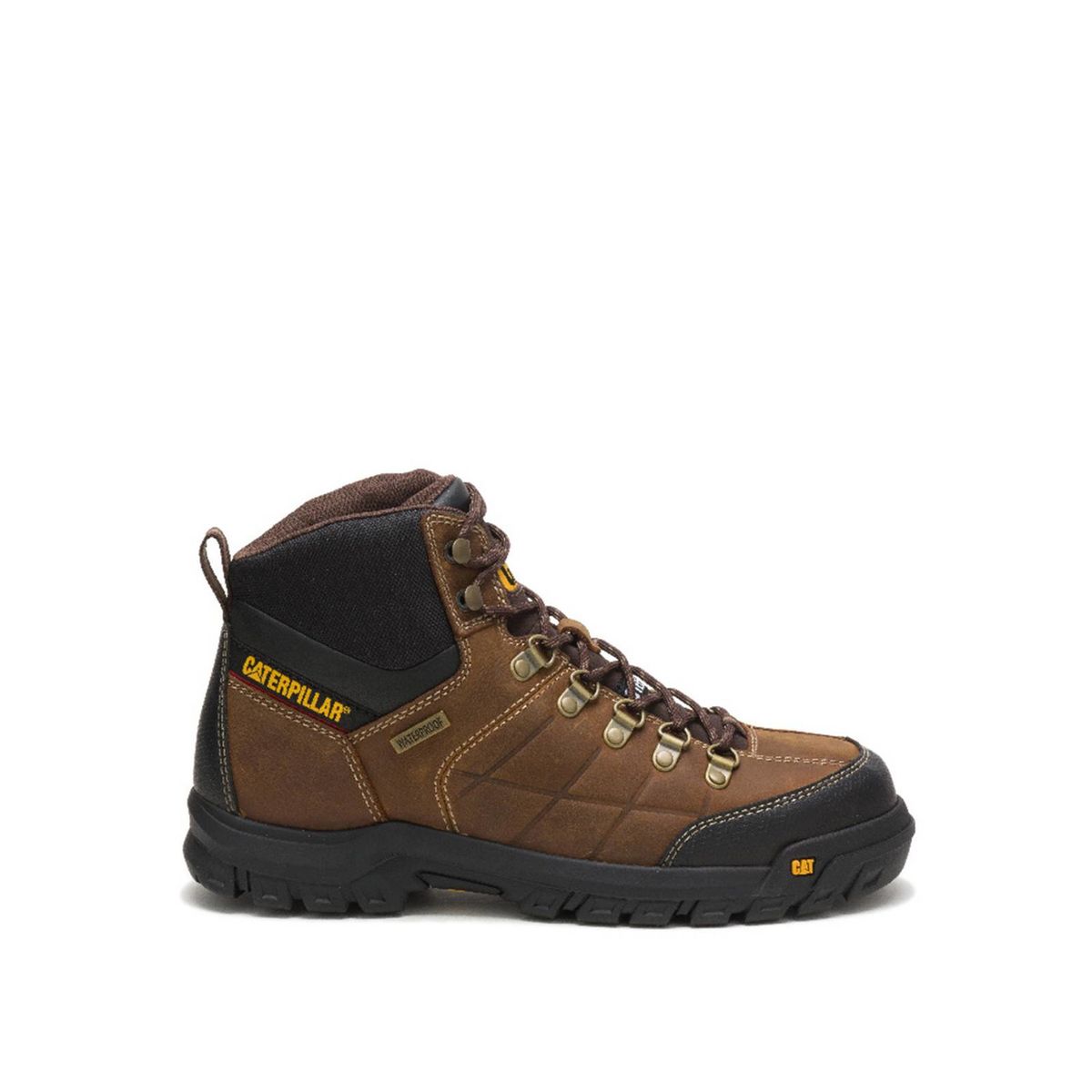 CAT - Zapato Seguridad cuero impermeable Hombre T St Café CAT