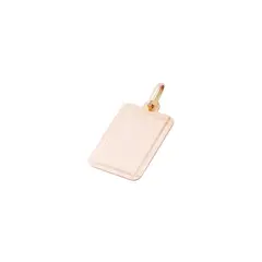 JB JOYAS BARON - Colgante Oro Miel 18kt Mixta 14x25mm