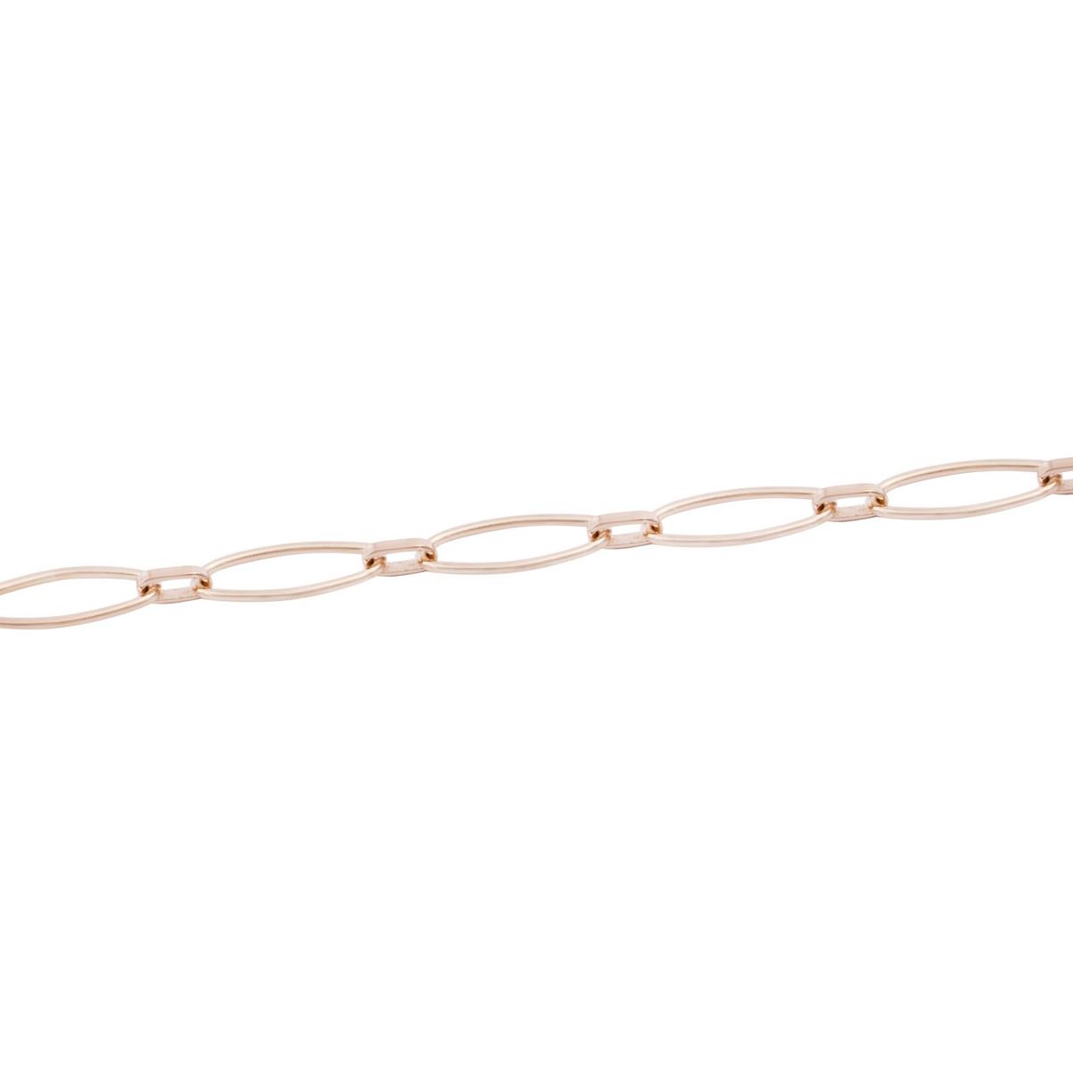 JB JOYAS BARON - Pulsera Oro Miel 18kt Eslabón Ancho