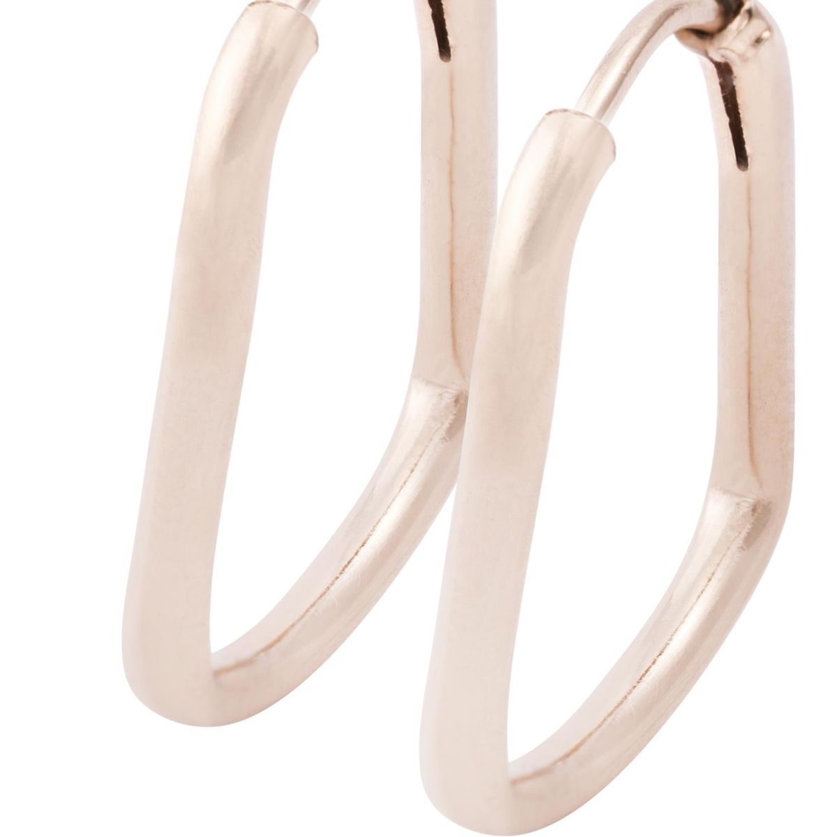 JB JOYAS BARON - Aros Oro Miel 18kt Ovalo