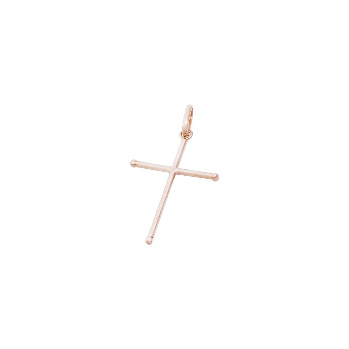 JB JOYAS BARON - Colgante Oro Miel 18kt Cruz Grande 25x 30 mm