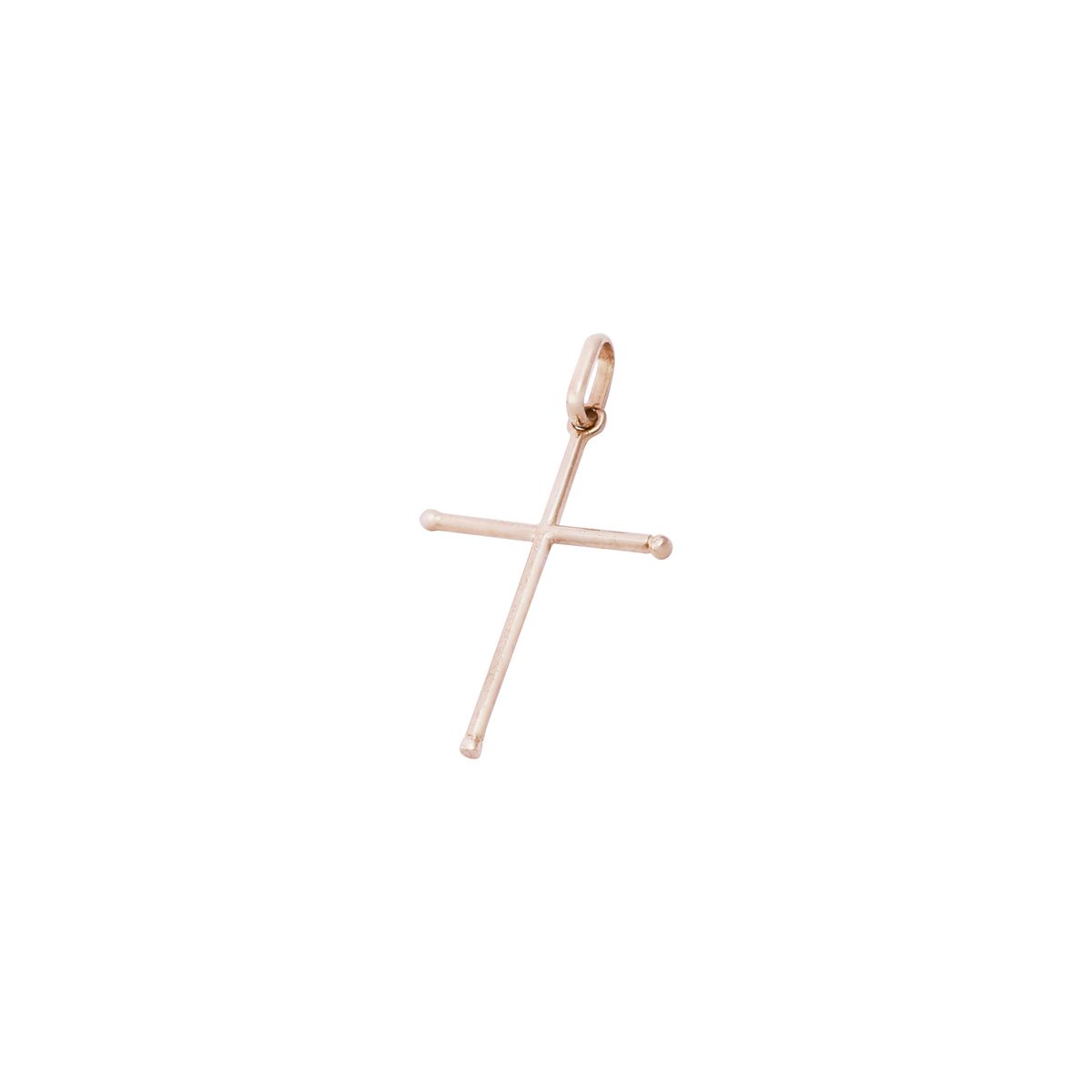 JB JOYAS BARON - Colgante Oro Miel 18kt Cruz Grande 25x 30 mm