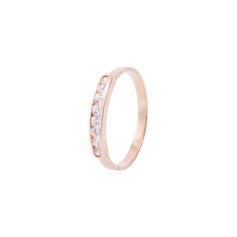 JB JOYAS BARON - Anillo Oro Miel 18kt Relieve